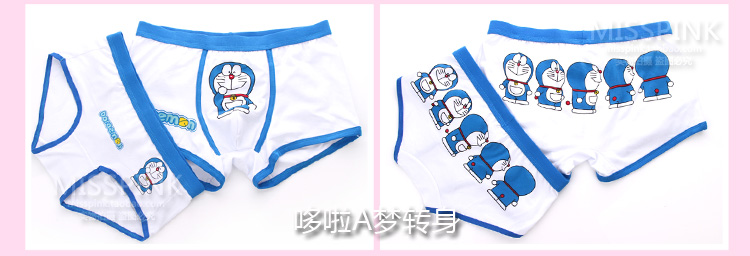 Các cặp vợ chồng đồ lót cotton thấp eo dễ thương cartoon nam boxer ladies tam giác sexy sáng tạo thanh niên phù hợp với