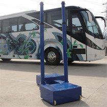Factory direct sales hand-cranked lift type spray plastic competition air volleyball column net rack mobile volleyball rack volleyball rack