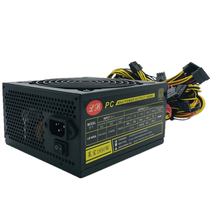 ATX power supply 1800W Desktop computer power supply supports 16 PCI-E graphics card power supply Gold medal 22OV power supply