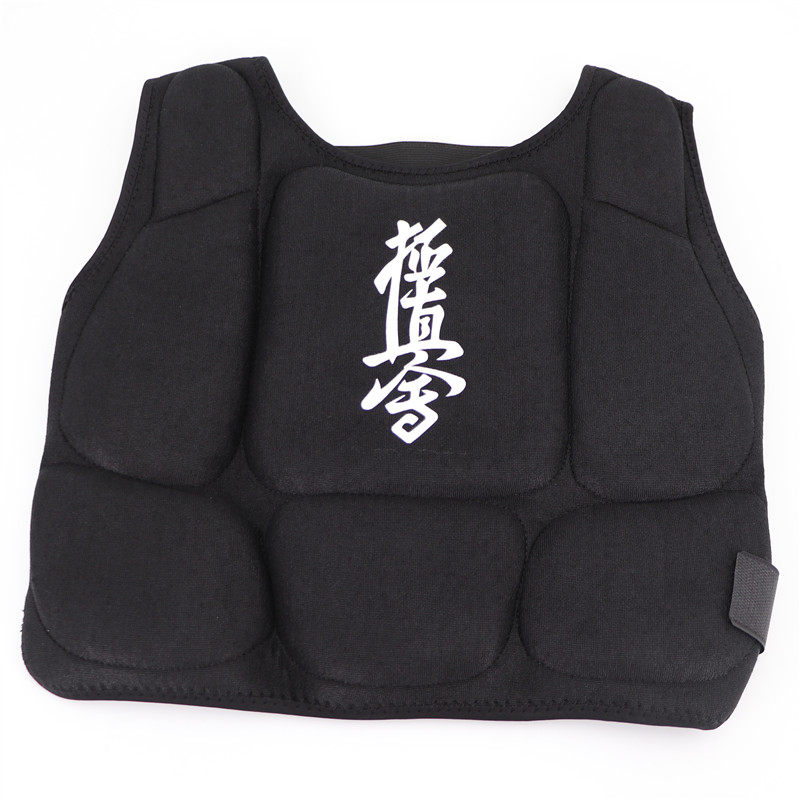 Yinsheng Adult children Kyokushin karate chest armor Taekwondo Body armor Men's and women's chest armor