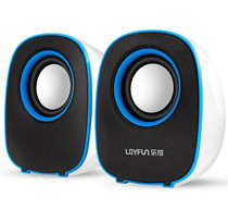 LOYFUN Lotte LF-804 Small Acoustics 2 0 Sound Box Notebook USB Connector Mini Portable Pair Box