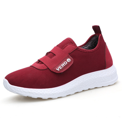 【足力健同款】秋冬加绒妈妈鞋平底健步鞋