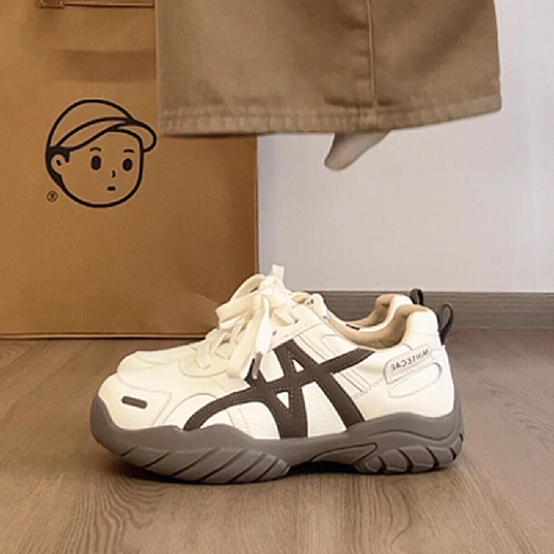 Немецкая обувь для тренировок, женская зимняя обувь, новинка 2025 года, модный стиль, женская обувь из хлопка и бархата, модная повседневная спортивная обувь на толстой подошве