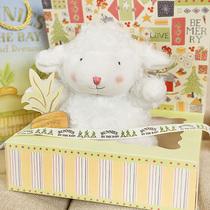 Douyin with the same bunnies bythebay lamb doll sitting sheep sheep doll plush toy doll