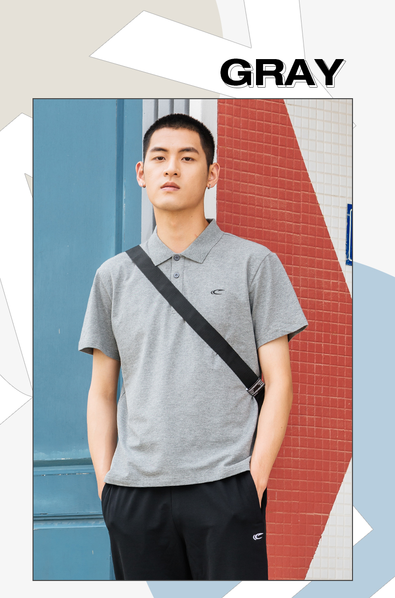 赛琪 男女同款纯色POLO衫 图1
