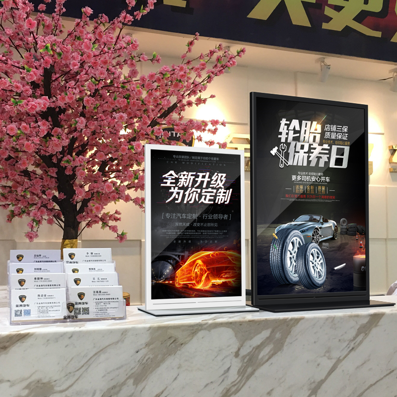 A3A4 desktop vertical tabletop vertical tabletop tableboard tableboard price tableboard display