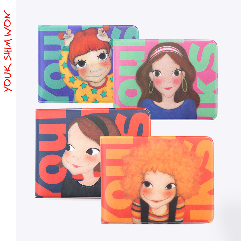 YOUK SHIM WON Lu Xinyuan illustration driver's license holster driving license card sleeve protective case personality creativity