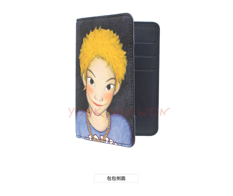 YOUK SHIM WON Lu Xinyuan Dean Hộ chiếu Trường hợp Thời trang Nam Người giữ tài liệu C0431DECM01 bao hộ chiếu nữ