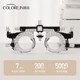 ກອບແວ່ນຕາ myopia ອອນໄລນ໌ສໍາລັບແມ່ຍິງສາມາດໄດ້ຮັບການຈັບຄູ່ກັບ ultra-light ບໍລິສຸດ titanium ຕ້ານສີຟ້າແສງສະຫວ່າງ round frames titanium ສໍາລັບຜູ້ຊາຍ.