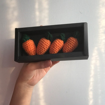 Handmade pet rabbit relief toy carrot toy spot cat toy dog toy Super BiTE Interactive radish