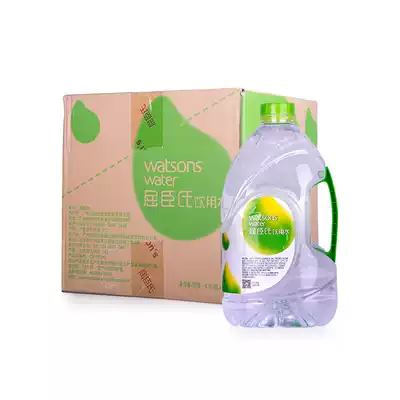 Watsons distilled water 4 5L * 4 barrel full box professional distillation method drinking pure equipment using large packaging