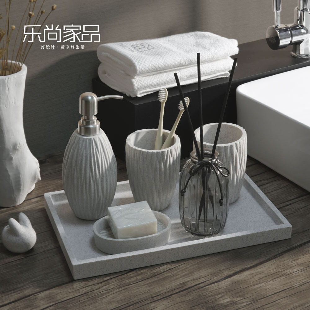 LeshanjiajiaBenNordic sample bathroom bathroom fitting furnished furnished tray