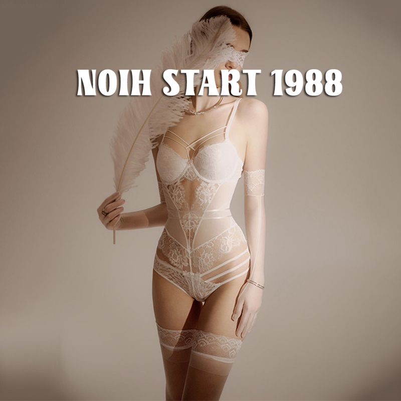 Japanese Noih Sexy V-Neck Small Chest Underwire Integrated Lace Push-Up Bra with Straps for Women Japanese Noih Sexy V-Neck Small Chest Underwire Integrated Lace Push-Up Bra with Straps for Women