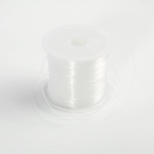 Эластичная прозрачная плетеная леска ручной работы, ожерелье из жемчуга, цепочка до ключиц, аксессуар, аксессуары, кольцо