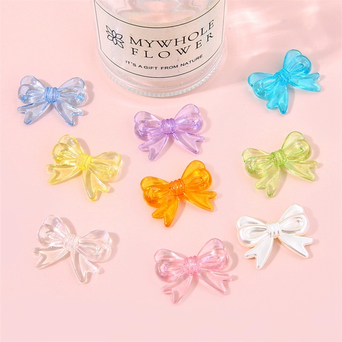 Прозрачный акриловый браслет ручной работы, аксессуар для волос, аксессуары, DIY