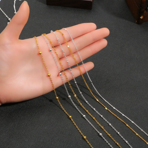 O -Шарарактерная цепная цепь бусинки плюс плотная цепь 8 -Шрадка Материнская цепь Материна