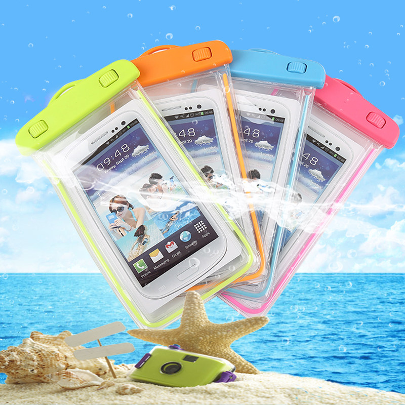Mobile phone waterproof bag transparent diving cover with touch screen swimming and rain-proof shell anti-dust bag protective external delivery rider special bag