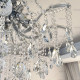 French Retro Ceiling Lamp, Light Luxury and Elegant, Living Room Main Light, Romantic Crystal Bedroom Lamp, High-End Atmosphere Room Lamp