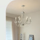 French-Style Romantic Crystal Chandelier, Light Luxury Designer Candle Living Room Lamp, 2026 New Model, Artistic Retro Bedroom Lamp