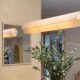Japanese Wabi-Sabi Style Restaurant Chandelier, Natural Style Front Desk Silk Lamp, Zen-Inspired Dining Commercial Bar Counter Long Strip Atmosphere Light