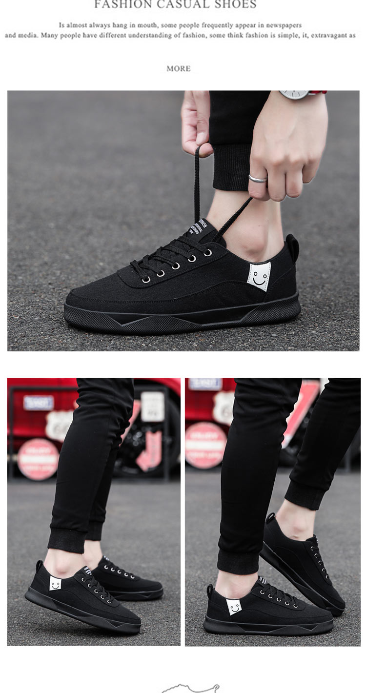 2019 giày nam mới mùa hè gió gió tinh thần xã hội giày anh chàng giày nam ulzzang triều bình thường - Plimsolls shop giày sneaker
