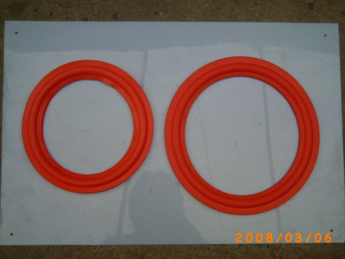 Wagg earthquake 6 inch - 8 inch red foam side Taiwan factory manufactured ] horn accessories