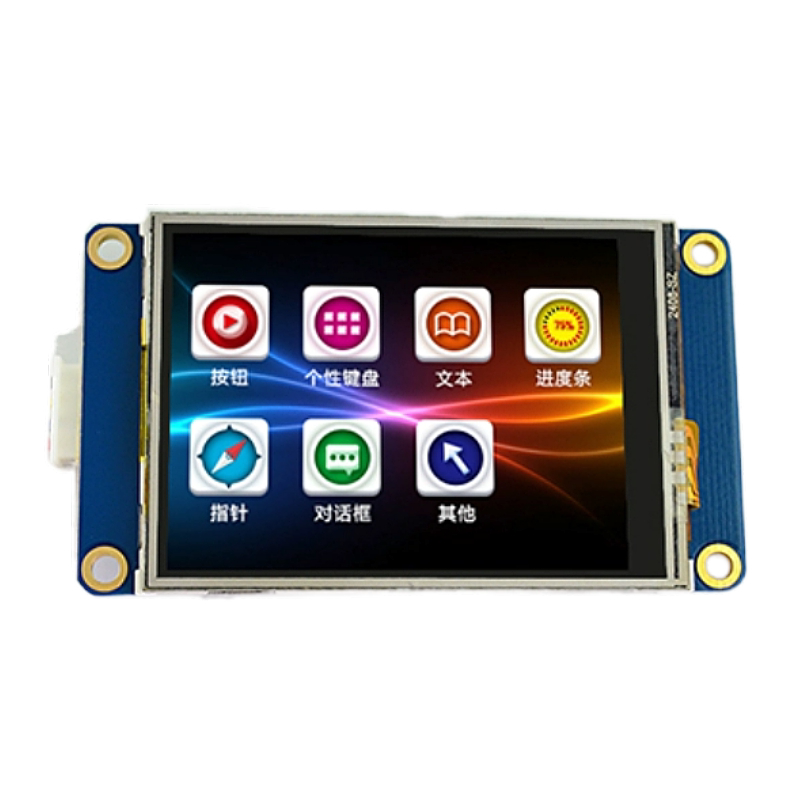 2 4 inch TTL HMI serial port screen with word library display picture TFT LCD screen module with configuration component-Taobao