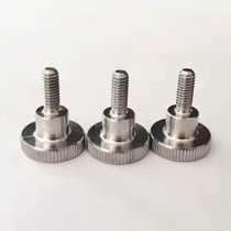 304 stainless steel hand wringing screw DIN464 large flat head bolt rollaway step screw M3M4M5M6M8M10