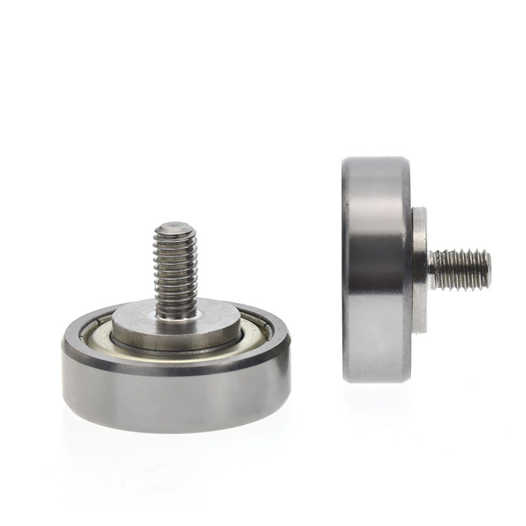 NTBG28-20 external thread type bearing with lever JS6001 screwed stainless steel pointing pulley outer diameter 28 thickness 8