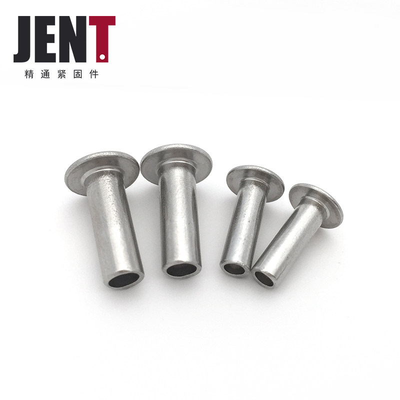304 stainless steel half hollow rivet round head rivet hollow rivet riveting head half hollow m2m3m4m5m6