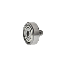 NTBG605 external thread type bearings add without embroidered steel rods M5 * 6 metal screw guide pulley outer diameter 14 thickness 5
