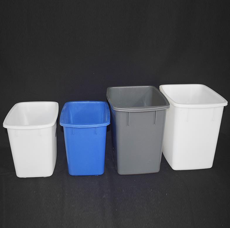 12L Ready to Eat 18L Plastic Bucket Black Pearl Square Bucket Rectangular Lid Large Capacity Water Tank Food