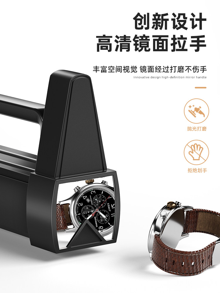 Pants Rack with Telescopic Slide Rail, Built-In Wardrobe Top-Mounted Pull-Out Pants Organizer, Multifunctional Home Storage Accessory for Hanging Pants