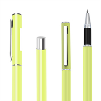 Del gel pen students use 0 5MM carbon black water-based Signature Pen Test metal pen