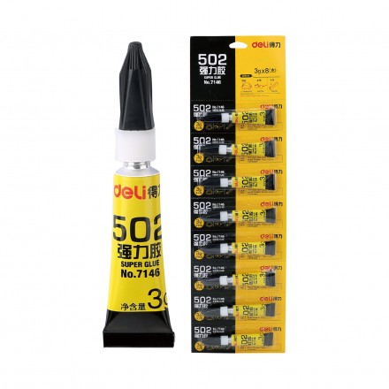 Full 25 Able 7146 Strong Force Glue 502 Strong Force Glue Water 3 gr 502 Glue Fast Curing Adhesive