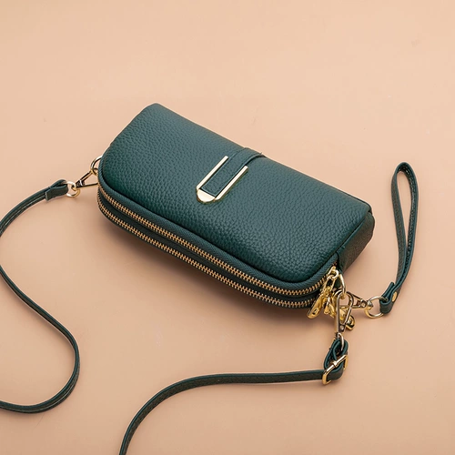 Маленькая сумка клатч, сумка на одно плечо, модная сумка через плечо, универсальная хваталка, небольшая сумка, из натуральной кожи