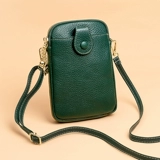Мобильный телефон для матери, сумка через плечо, кожаный кошелек, маленькая небольшая сумка, из натуральной кожи, коллекция 2023