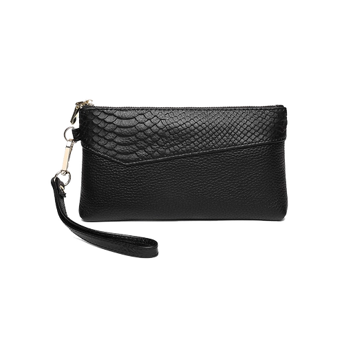 Ультратонкий длинный бумажник, сумка через плечо, маленькая сумка клатч, кошелек, из натуральной кожи