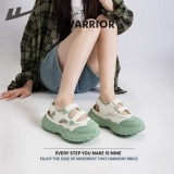 Warrior, модная летняя обувь, универсальные спортивные сандалии на платформе на липучке, городской стиль