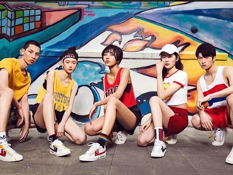 Kéo trở lại lực của giày Giày nữ Giày đế chung tên 2019 Giày vải thoáng khí mới Giày nam giày thủy triều - Plimsolls