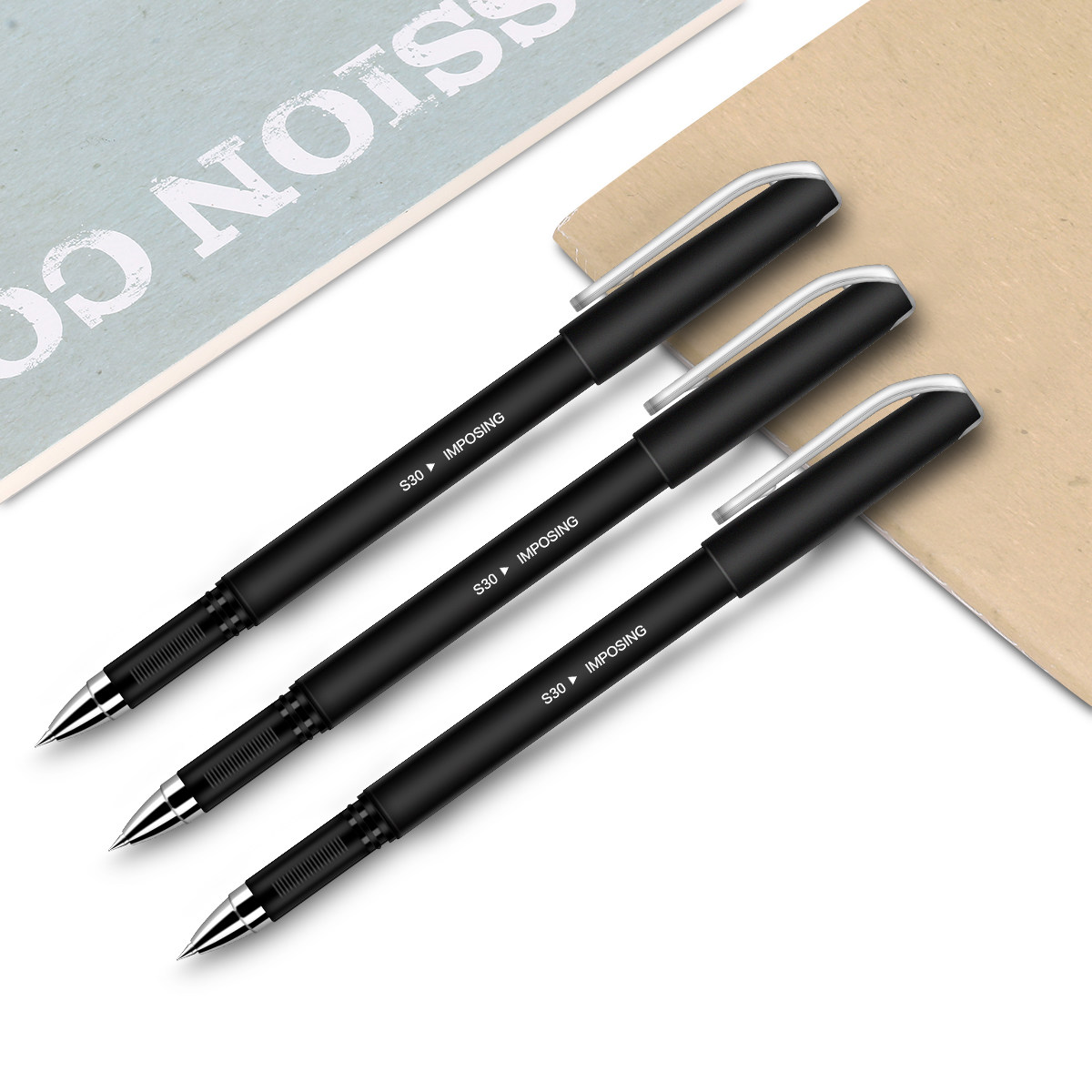 S30 neutral pen - sand pen - neutral pen - office pen - pen - pen - black 0 5mm