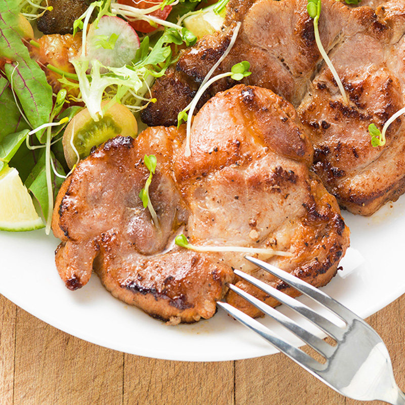 Hormel Classic Black Pepper Pork Chops 100g*5 boxes Breakfast barbecue Western dishes Italian Pasta Pizza ingredients