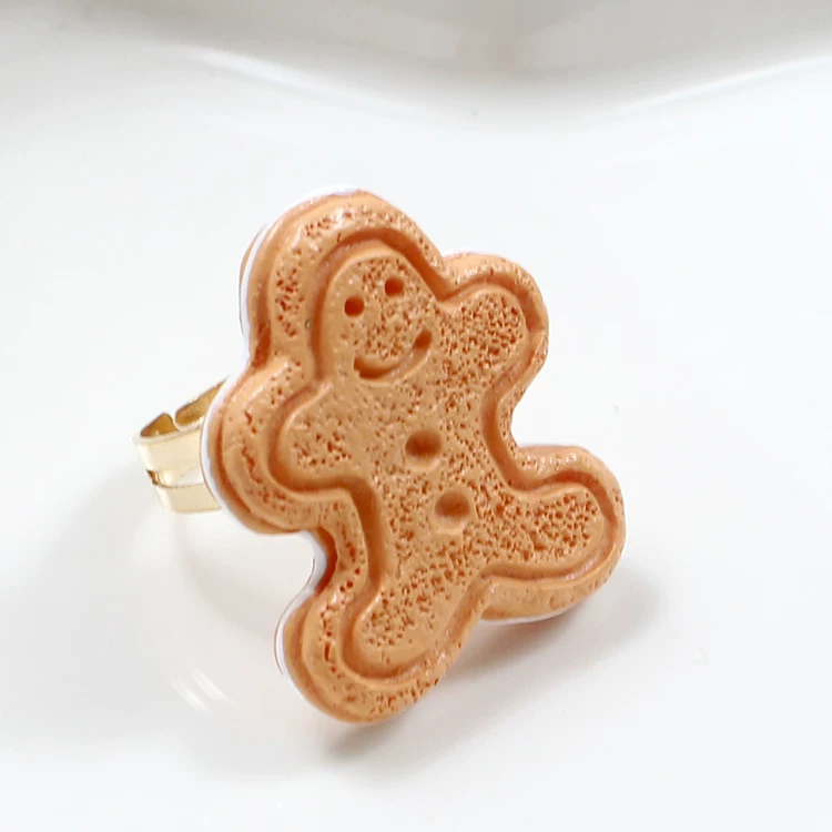 Adjustable ring, donut, Lolita style
