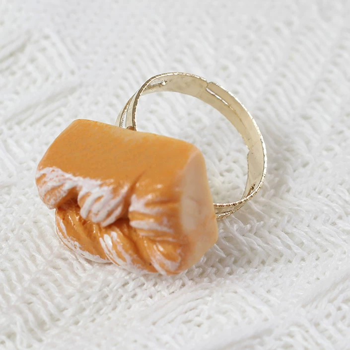 Adjustable ring, donut, Lolita style