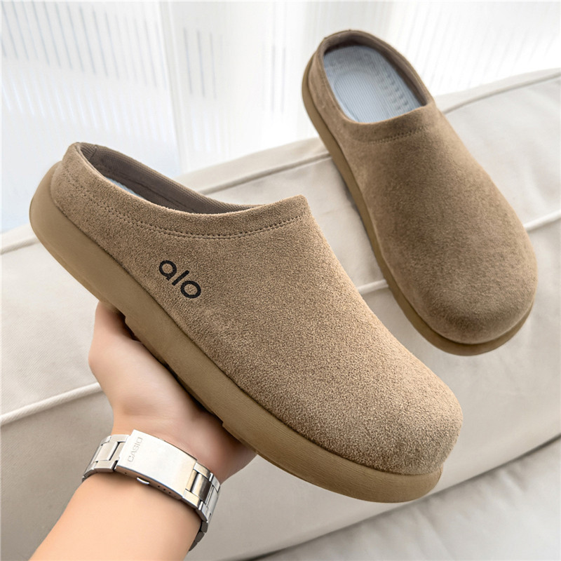 Полусапожки Baotou, мужская летняя одежда, нескользящие офисные туфли Birkenstock без каблука для ленивых поездок на работу