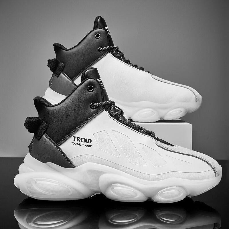 Summer Putian Aj Men's Shoes Basketball Small White Deodorant Breathable New Trends 100 Hitch High Cylinder Casual Shoes Sneakers