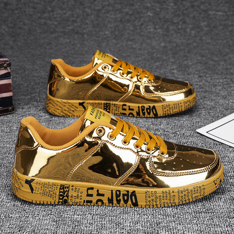 Men's Summer Shoes, Trendy Young Men's Sports Casual Sneakers, Popular Online Model, Chelsea Gold Fashion Shoes for Men Men's Summer Shoes, Trendy Young Men's Sports Casual Sneakers, Popular Online Model, Chelsea Gold Fashion Shoes for Men