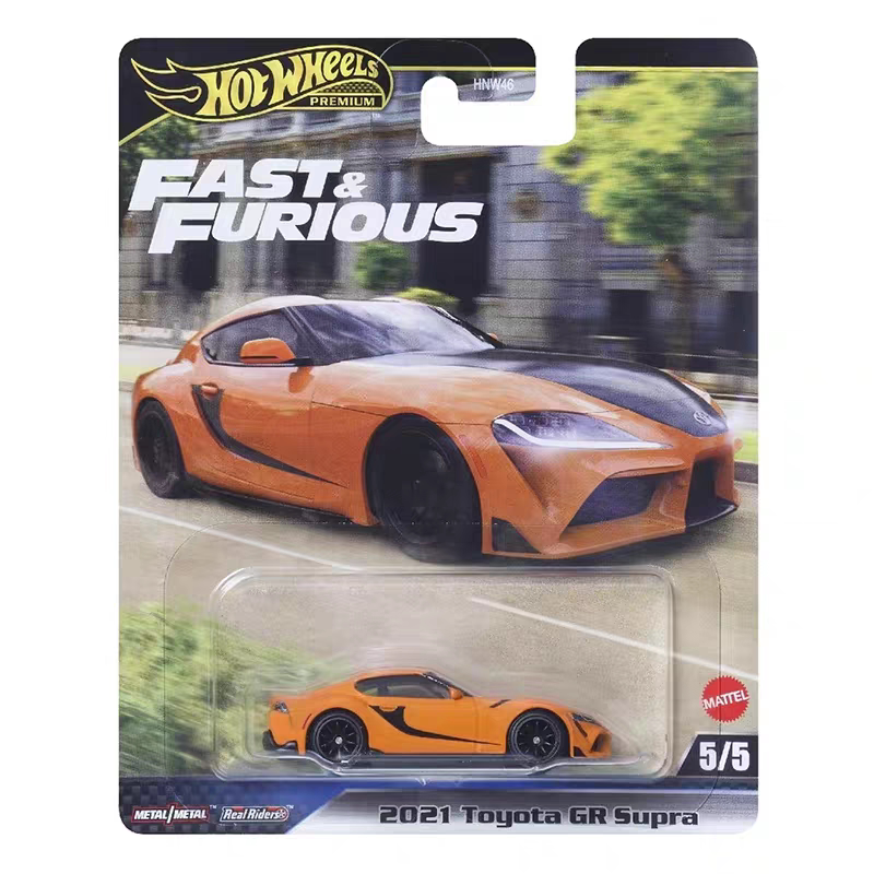 Hot Wheels Fast and Furious Series Alloy Car Hnw46 Toyota Supra Toyota Gr Supra
