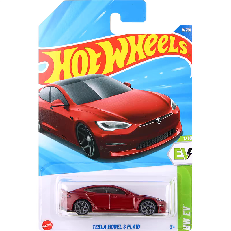 Hotwheels Alloy Sports Car C4982 Tesla Model S Toy Car Model 25A Batch