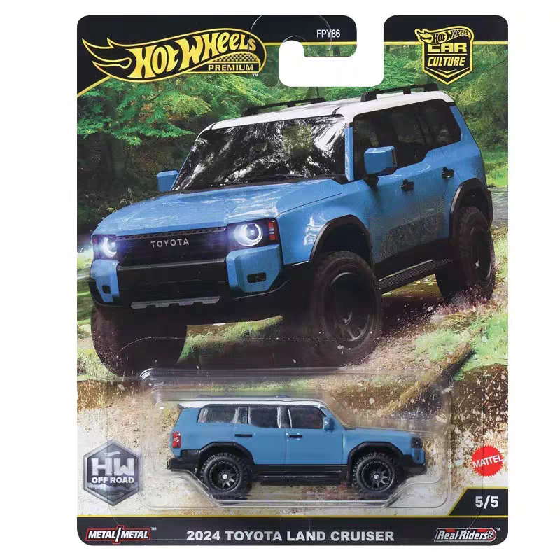 Hot Wheels Car Culture Series New Off-Road Set Toyota Land Cruiser Alloy Car Fpy86 Hot Wheels Car Culture Series New Off-Road Set Toyota Land Cruiser Alloy Car Fpy86